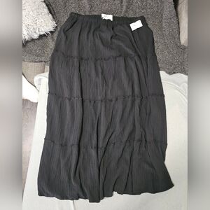 Black Maxi Skirt